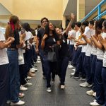 Escola Upaon-Açu promove corredor das boas vibrações para estudantes que farão o Enem