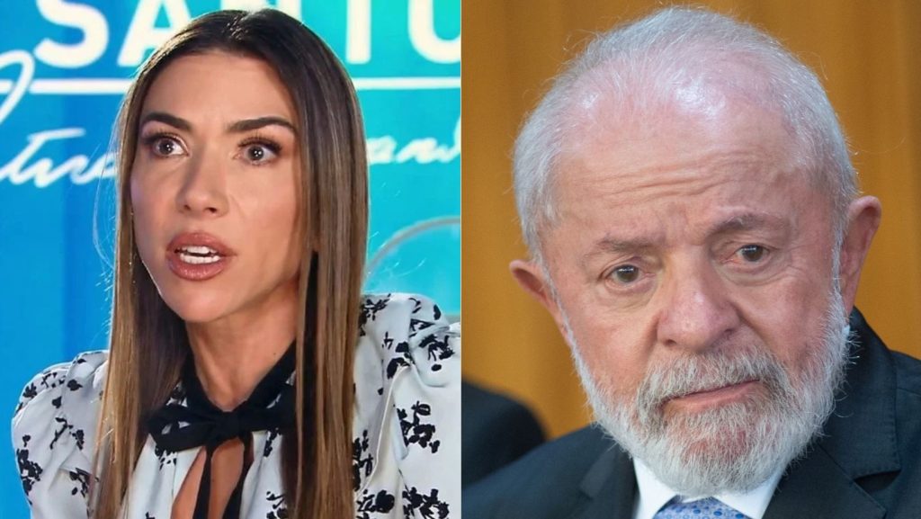 Após críticas, Patrícia Abravanel comenta visita de Lula ao SBT
