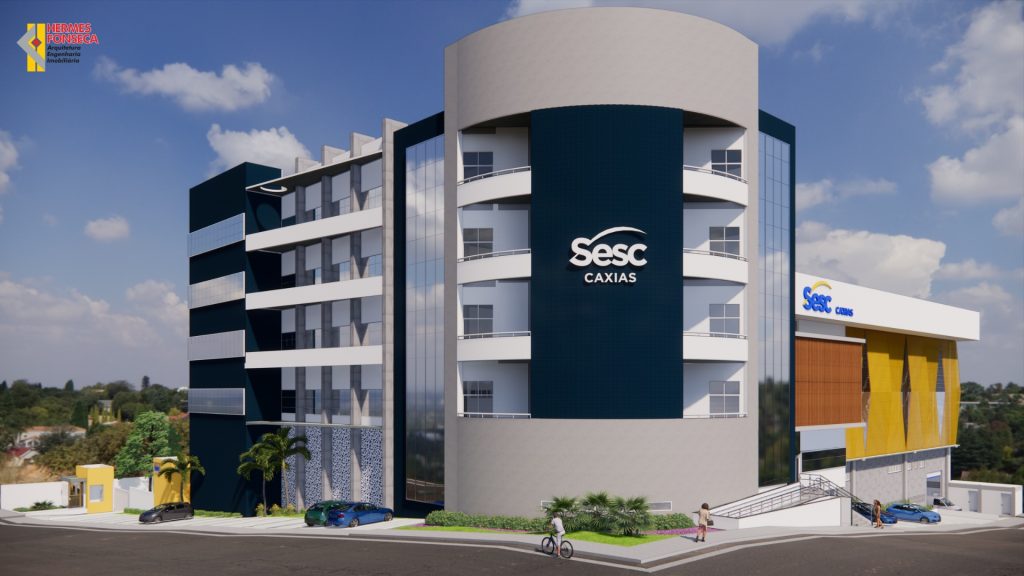 Sesc lança obras de sua nova e moderna sede em Caxias nesta quarta