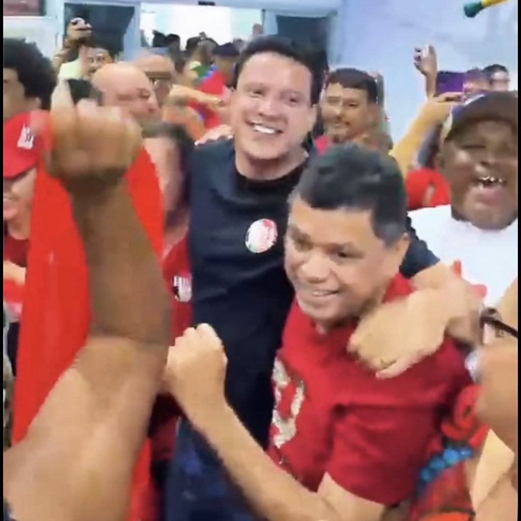 “É Lula presidente e Camarão governador”, afirma Márcio Jerry