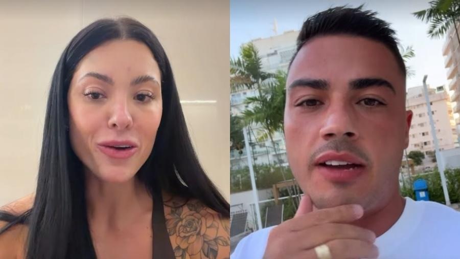 Após foto com Belo e o filho, namorada é detonada pelo ex e rebate