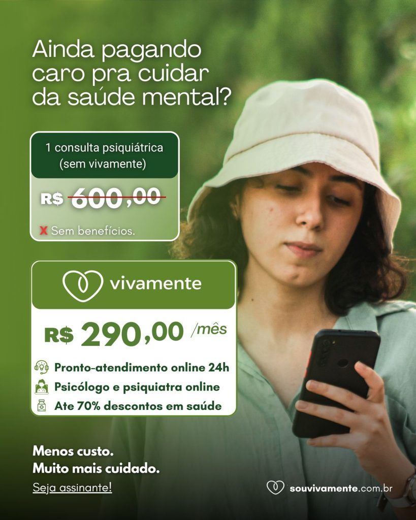 Por R$ 290/mês: consultas online 24h + até 70% de desconto em medicamentos no Brasil