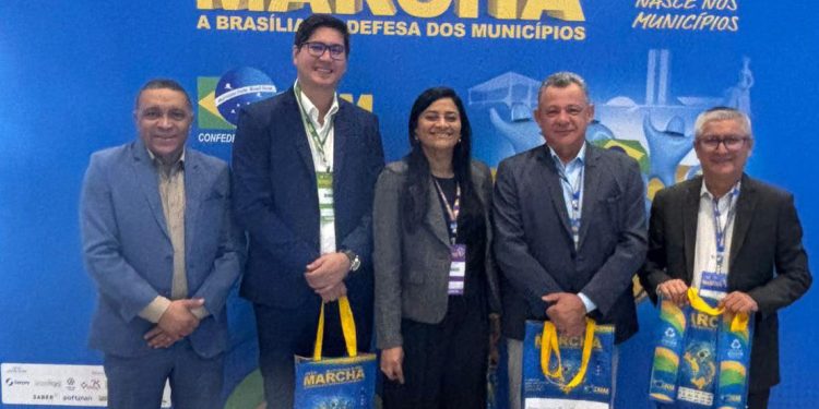 Brasília: vereador João Marcos acompanha prefeito Eudes em debates sobre recursos e pautas municipalistas