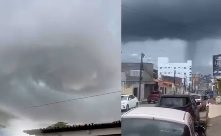 São Luís registra danos após fenômeno climático com ventos extremos