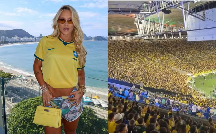 Virginia se pronuncia após ser vaiada e receber ofensas em jogo da Seleção