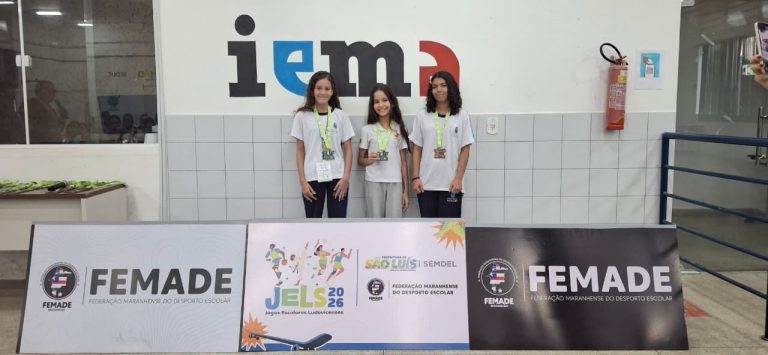 Aluna da Ribeira fica com medalha de prata nos Jogos Escolares Ludovicenses