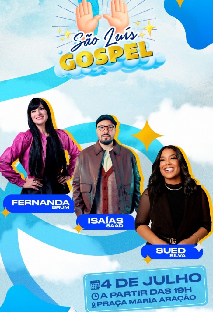 Prefeitura leva São Luís Gospel ao público neste sábado (4)