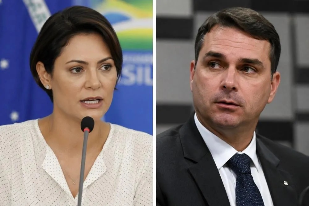 Michelle vê risco de Bolsonaro voltar à prisão após publicação de Flávio