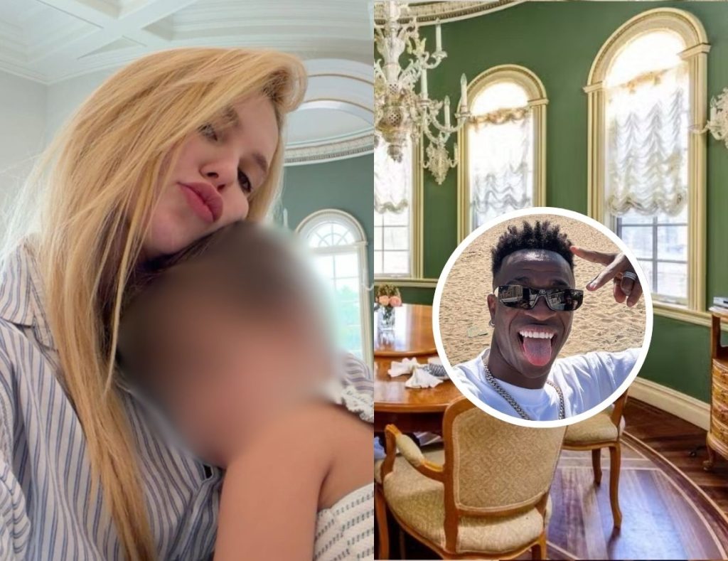 Virginia exibe ‘castelo’ alugado por Vini Jr. para hospedar familiares na Copa
