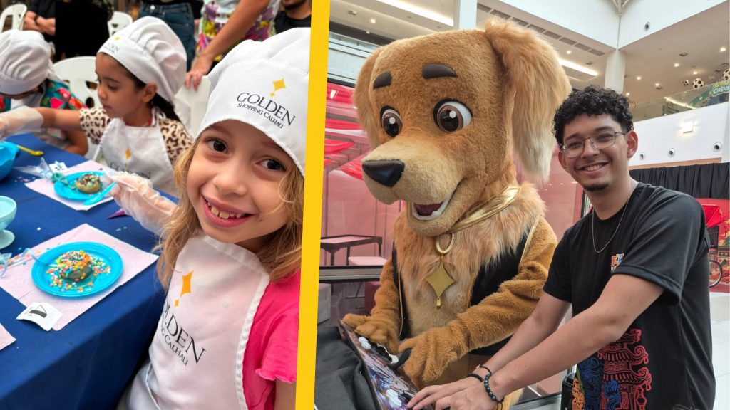 Férias no Golden Shopping Calhau: programação gratuita garante diversão para toda a família neste fim de semana