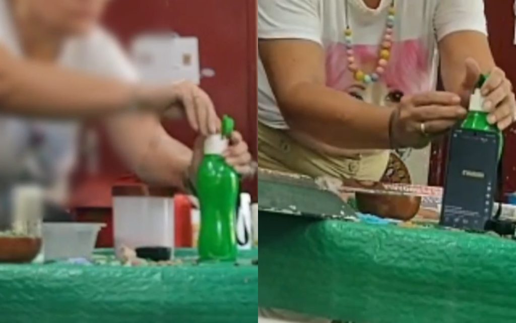 Professora envenenada por mercúrio conta como filmou aluna colocando metal na água