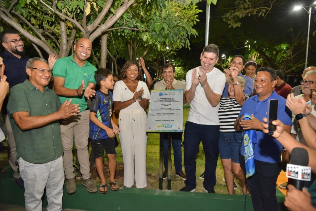 Praça do Bacanga é revitalizada e entregue à população pela Prefeitura de São Luís