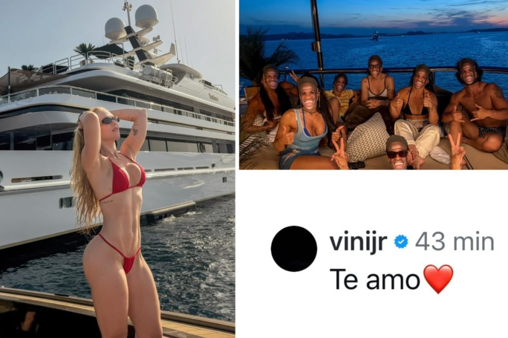 Vini Jr. surpreende ao se declarar para Virginia: ‘Te amo’