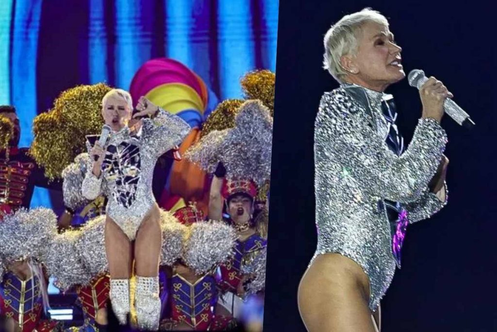 Estilista de Xuxa rebate críticas ao figurino ‘cavado’ e explica escolha do look