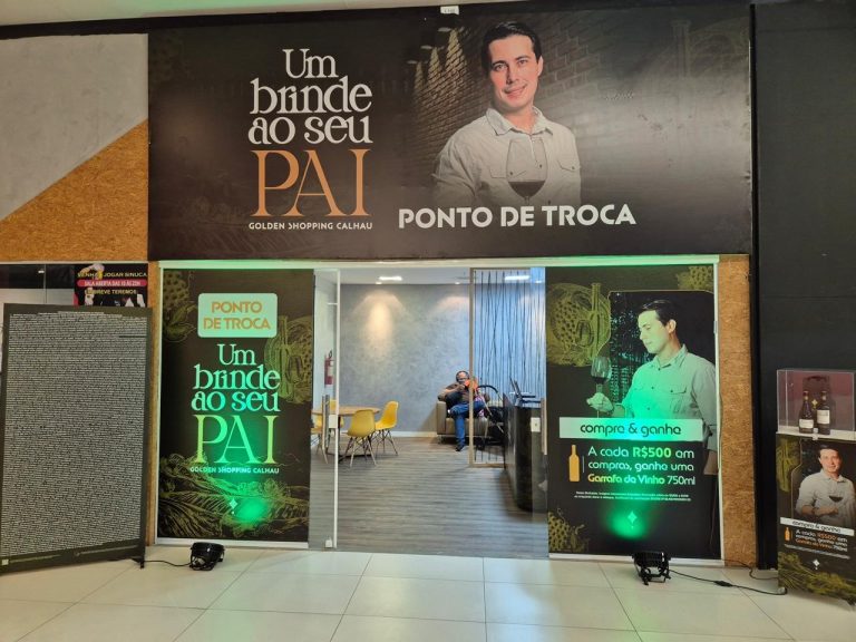 Golden Shopping Calhau apresenta campanha de Dia dos Pais com Giovanni Spinucci como garoto-propaganda