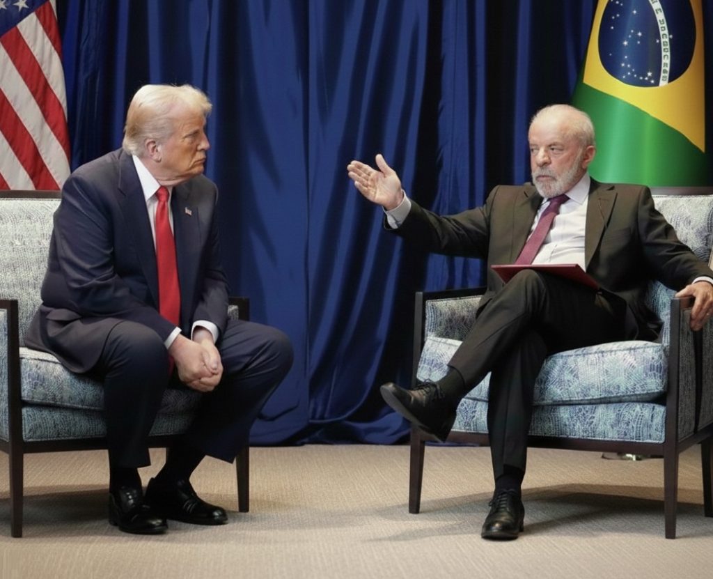 Lula telefona para Trump, e presidente dos EUA sugere retomar negociações sobre tarifas