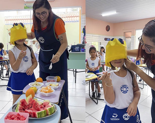 Frutas na infância: cozinha sensorial estimula curiosidade e novos sabores
